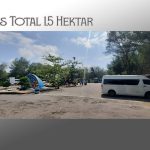 parkir luas 1.5 hektar